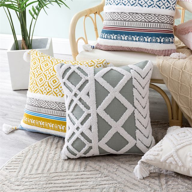 14 Boho Decorative Print Cushion (2)