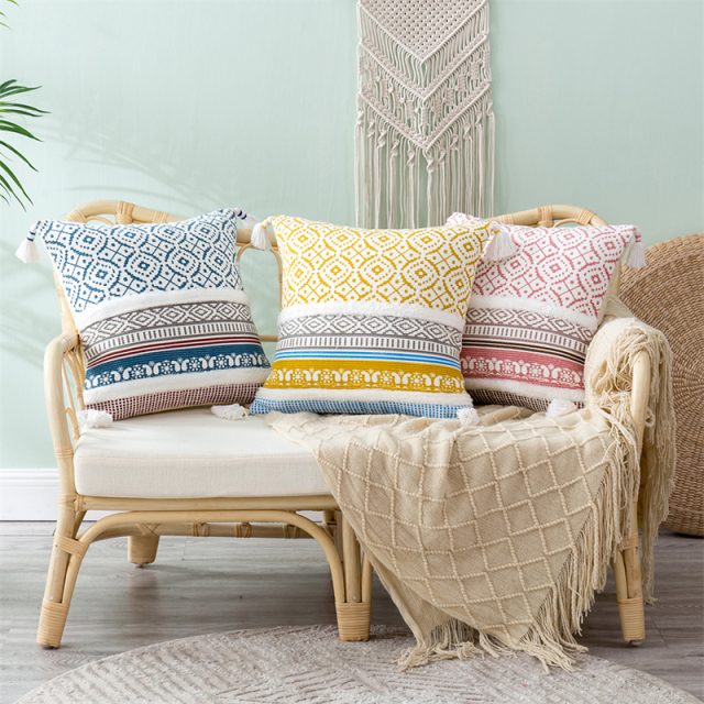 14 Boho Decorative Print Cushion (3)
