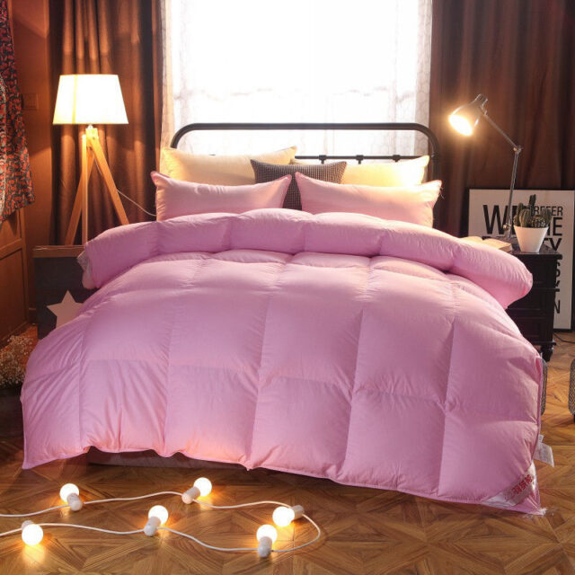 Down Duvet Shell Cover Fabric Anti-Feather Leak Filling Insert Case OEM Use (1) Down-Proof Duvet Insert Shell Cover Fabric for Feather Filling