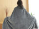 Wearable Cloak Flannel Blanket for Kids and Office Nap Use