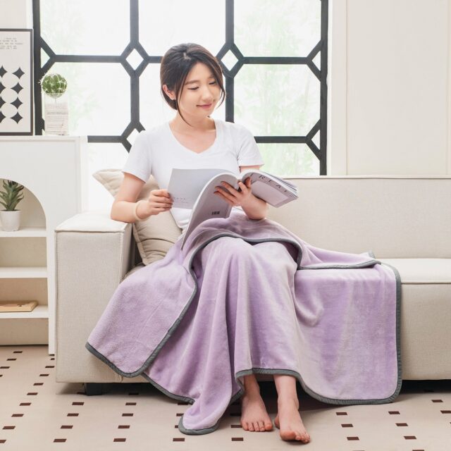 Wholesale Double Layer Rabbit Fleece Blanket Thick Coral Flannel Throw for Sofa Nap (3) Double Layer Rabbit Fur Fleece Blanket for Sofa and Nap Use