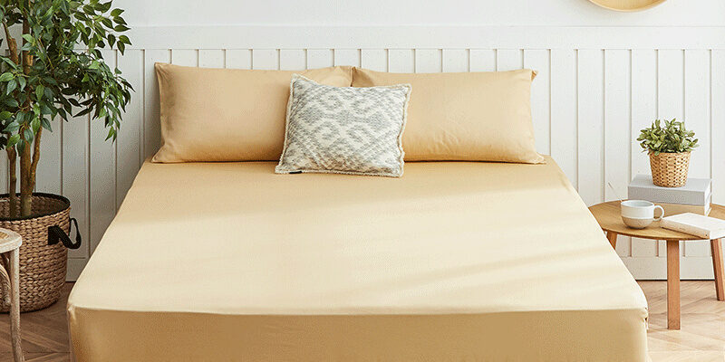 Breathable solid color fitted sheet from factory (6) Solid color breathable fitted sheet factory supply