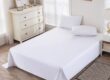 Breathable cotton hospital bed linen custom