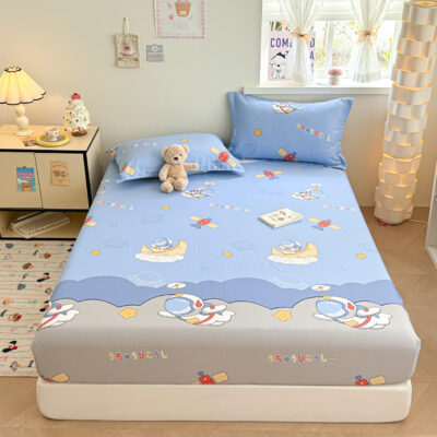 Cute printed home fitted sheet factory collection