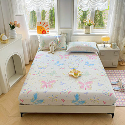 Cute printed home fitted sheet factory collection