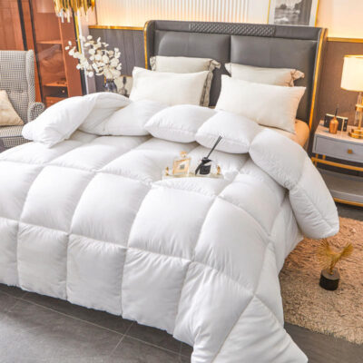 Factory direct fluffy comforter and duvet large size