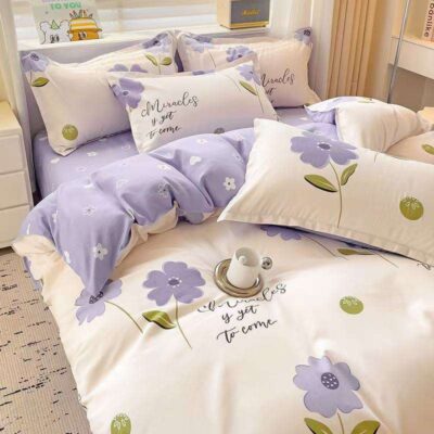 Luxury polyester bed linen duvet cover bulk supply