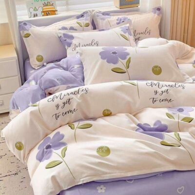 Luxury polyester bed linen duvet cover bulk supply