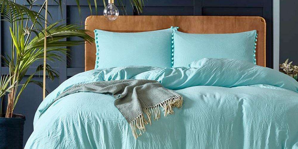 Luxury Nordic tassel ball bed linen duvet cover (5) Luxury Nordic bed linen duvet cover supplier