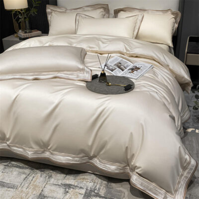 Luxury Tencel bed linen duvet cover supplier