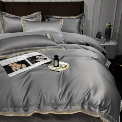 Luxury Tencel bed linen duvet cover supplier