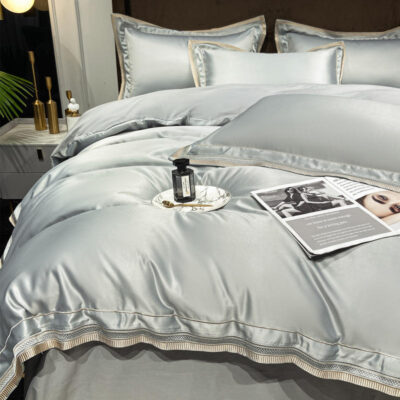 Luxury Tencel bed linen duvet cover supplier