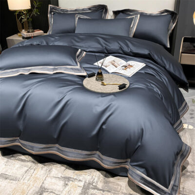 Luxury Tencel bed linen duvet cover supplier