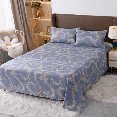 New bed linen single and double bed sheet bulk supply