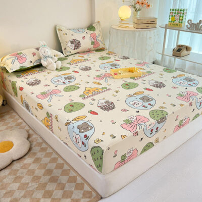 Wholesale new design home fitted sheet collection