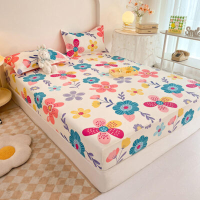 Wholesale new design home fitted sheet collection