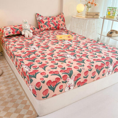 Wholesale new design home fitted sheet collection