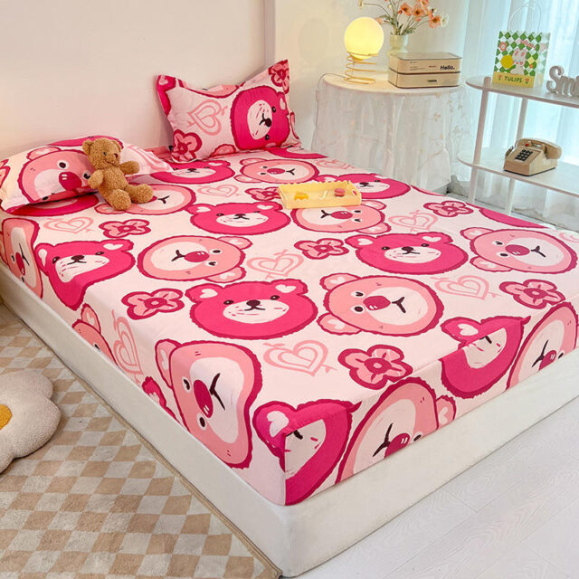 Wholesale new design home fitted sheet collection