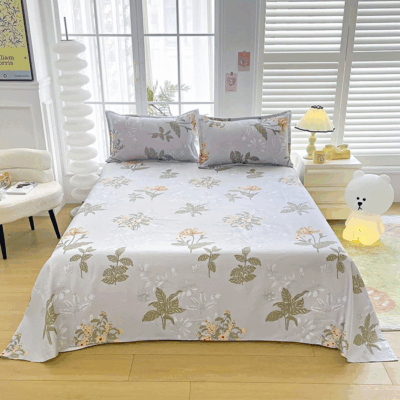 High-quality printed extra large bed linen sheet supplier