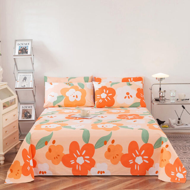 Printed large bed sheet collection wholesale supply (2) Best-selling printed large bed sheet wholesale