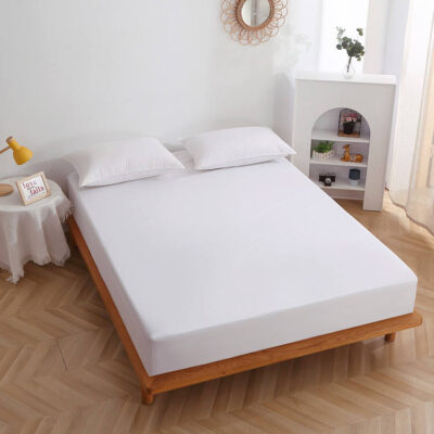 Soft comfortable bed linen fitted sheet supplier