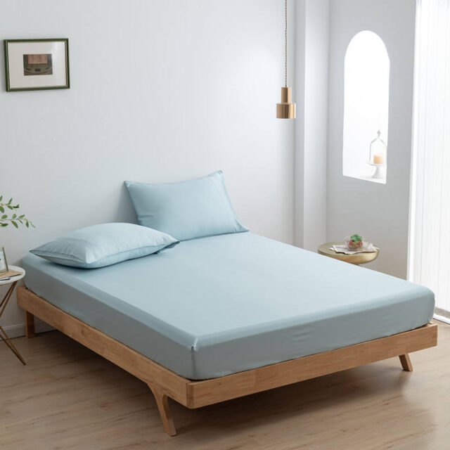Soft comfortable bed linen fitted sheet wholesale