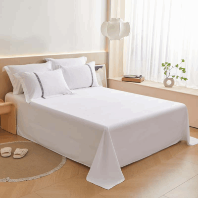 Cotton hospital bed linen wholesale breathable