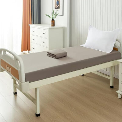 Cotton hospital bed linen wholesale supply