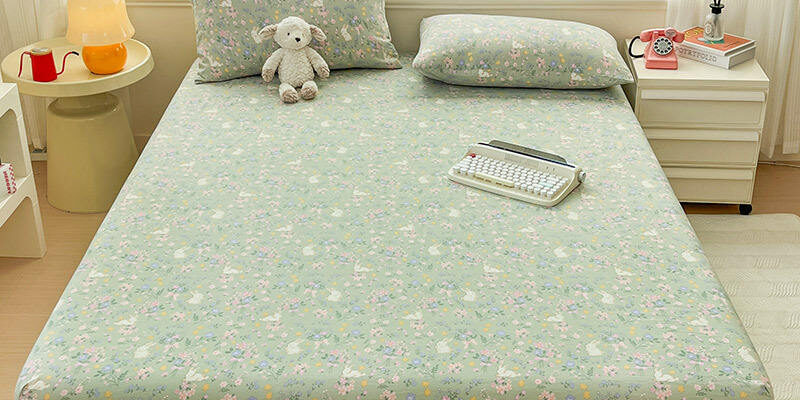 Breathable Printed Pattern Fitted Sheet for Home Bedrooms (4) Breathable Printed Pattern Bed Linen Fitted Sheet Supplier