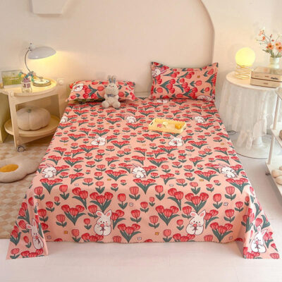 Comfortable Printed Bed Linen Bed Sheet Supplier