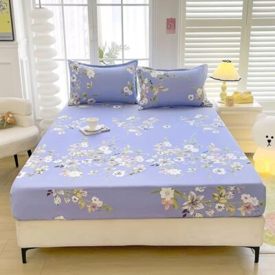 Large Printed Bed Linen Fitted Sheet Manufacturer