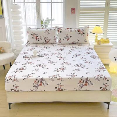 Large Printed Bed Linen Fitted Sheet Manufacturer