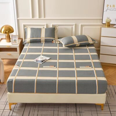 Large Printed Bed Linen Fitted Sheet Manufacturer