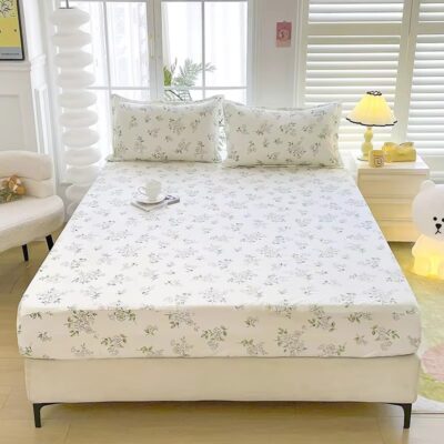 Large Printed Bed Linen Fitted Sheet Manufacturer