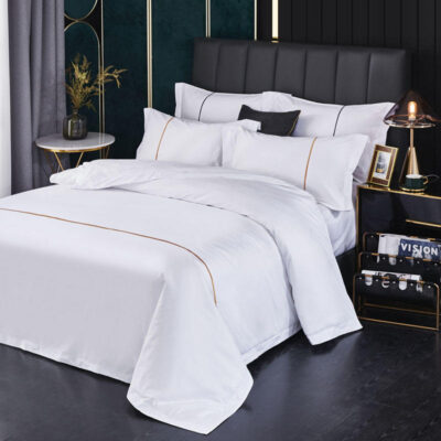 Premium Modern Style Hotel Bed Linen Supplier