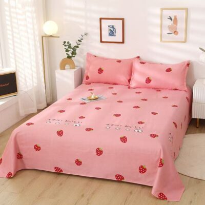 Simple Home Printed Bed Linen Bed Sheet Supplier