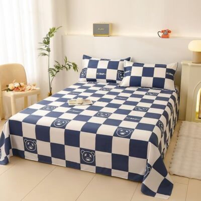 Simple Home Printed Bed Linen Bed Sheet Supplier