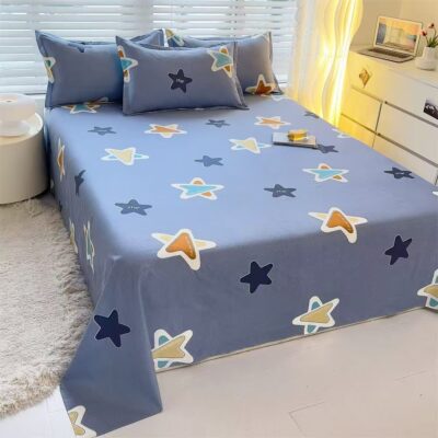 Simple Home Printed Bed Linen Bed Sheet Supplier