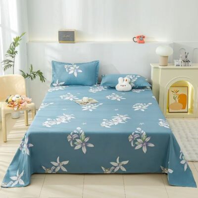 Simple Home Printed Bed Linen Bed Sheet Supplier