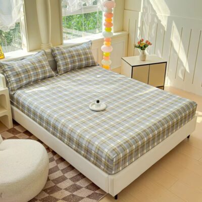 Brushed Microfiber Printed Bed Linen Fitted Sheet Factory