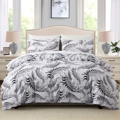 Comfortable Breathable Bed Linen Duvet Cover for Bedroom