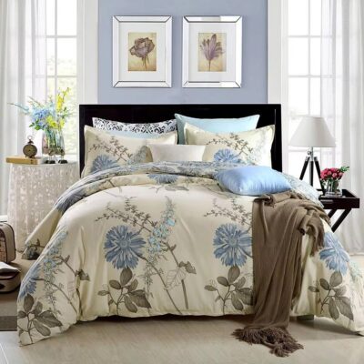 Comfortable Breathable Bed Linen Duvet Cover for Bedroom