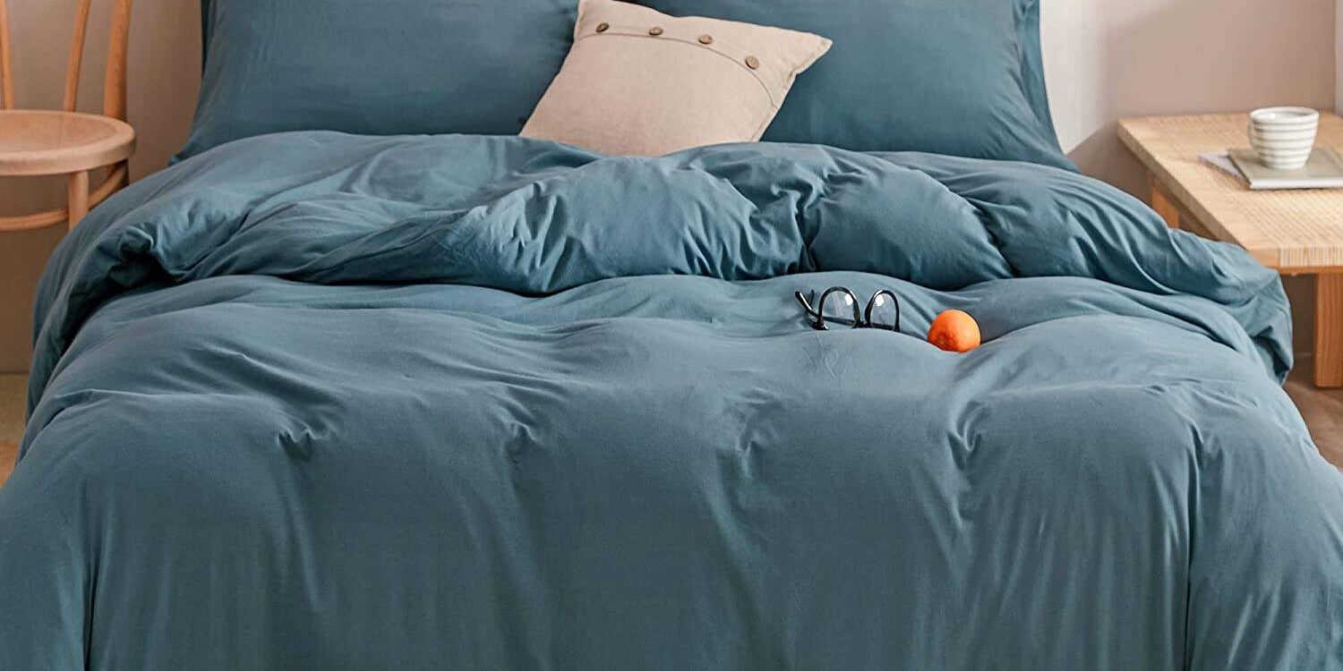 Soft and Durable Bed Linen Duvet Cover (3) Comfortable Bed Linen Duvet Cover for Home and Hotel