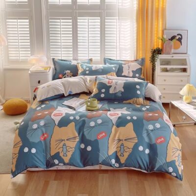 Modern Luxury Lightweight Bed Linen Duvet Cover for Home