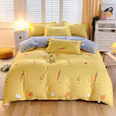 Modern Luxury Lightweight Bed Linen Duvet Cover for Home