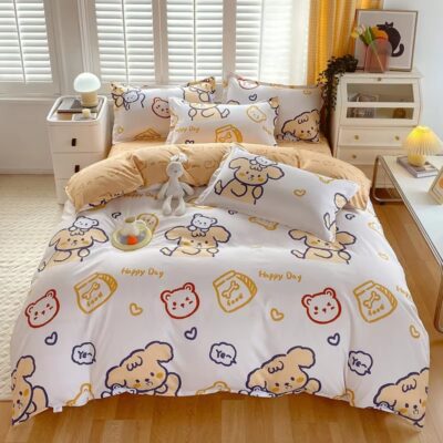 Modern Luxury Lightweight Bed Linen Duvet Cover for Home