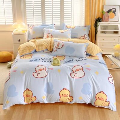 Modern Luxury Lightweight Bed Linen Duvet Cover for Home