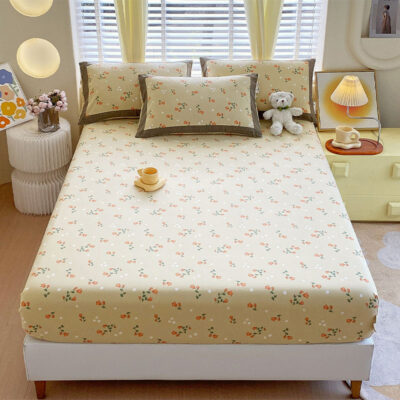 Washable Breathable Cartoon Printed Fitted Sheet Supplier